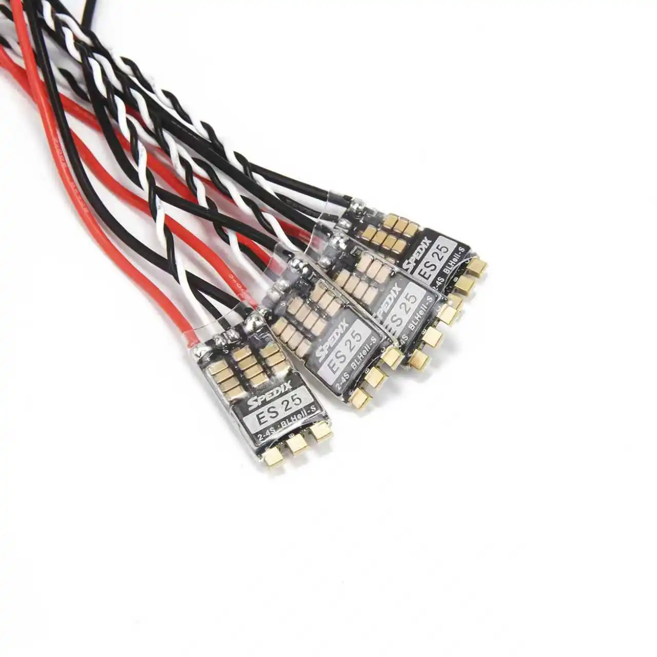 

1/2/4PCS NEEBRC ES25 25A MuHirotors Brushless ESC 2-4S Speed Controller for RC FPV Drone Airplane Multirotor Heewing F01 Part