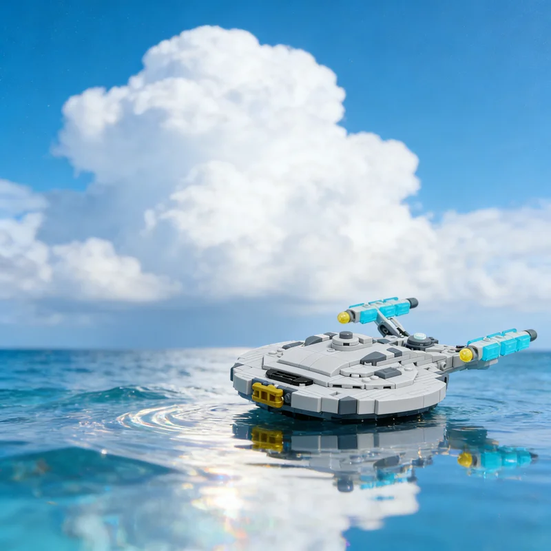 

Конструктор MOC NX Class Ent D Scale Space Model, 366 деталей, для взрослых и детей, коллекционная модель для демонстрации, премиум-класс, подарок для дома