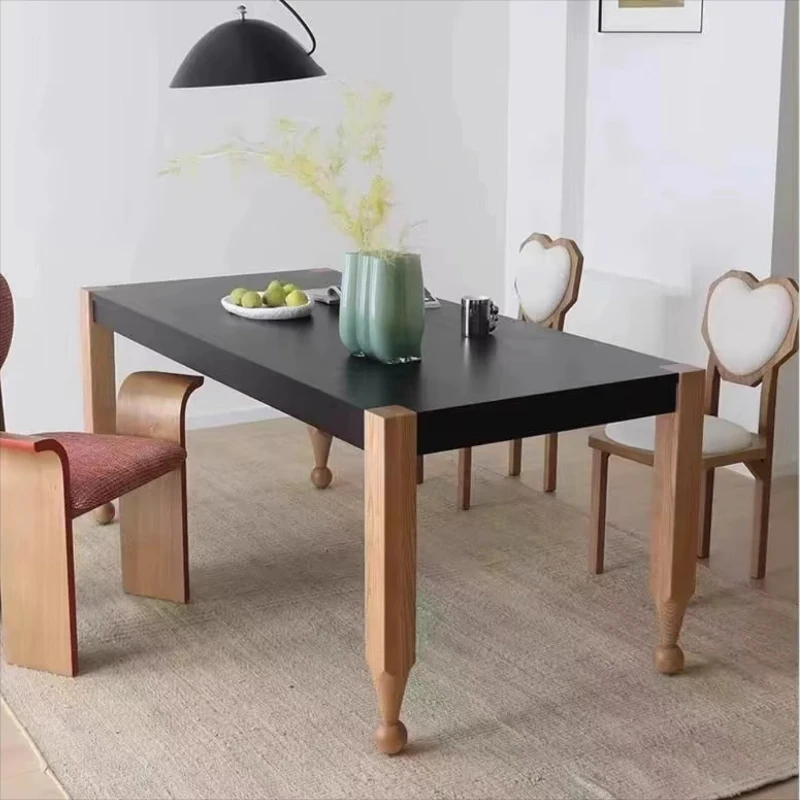 

Console Table Kitchen Tables And Chairs Set Wooden Dinning Furniture Lounge Modern Coffee Living Room Luxury Dining Table Set