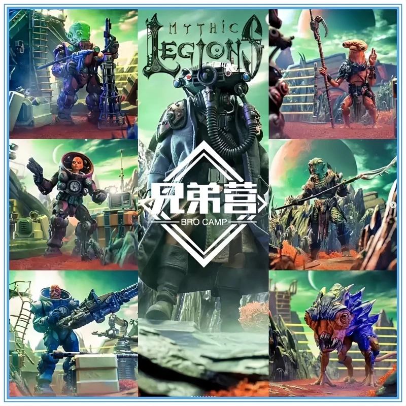 Hot In Stock Original Four Horsemen Universe Legion Series Wave 4 Deluxe Edition Action Figure Model Desktop Ornament Toys Gifts