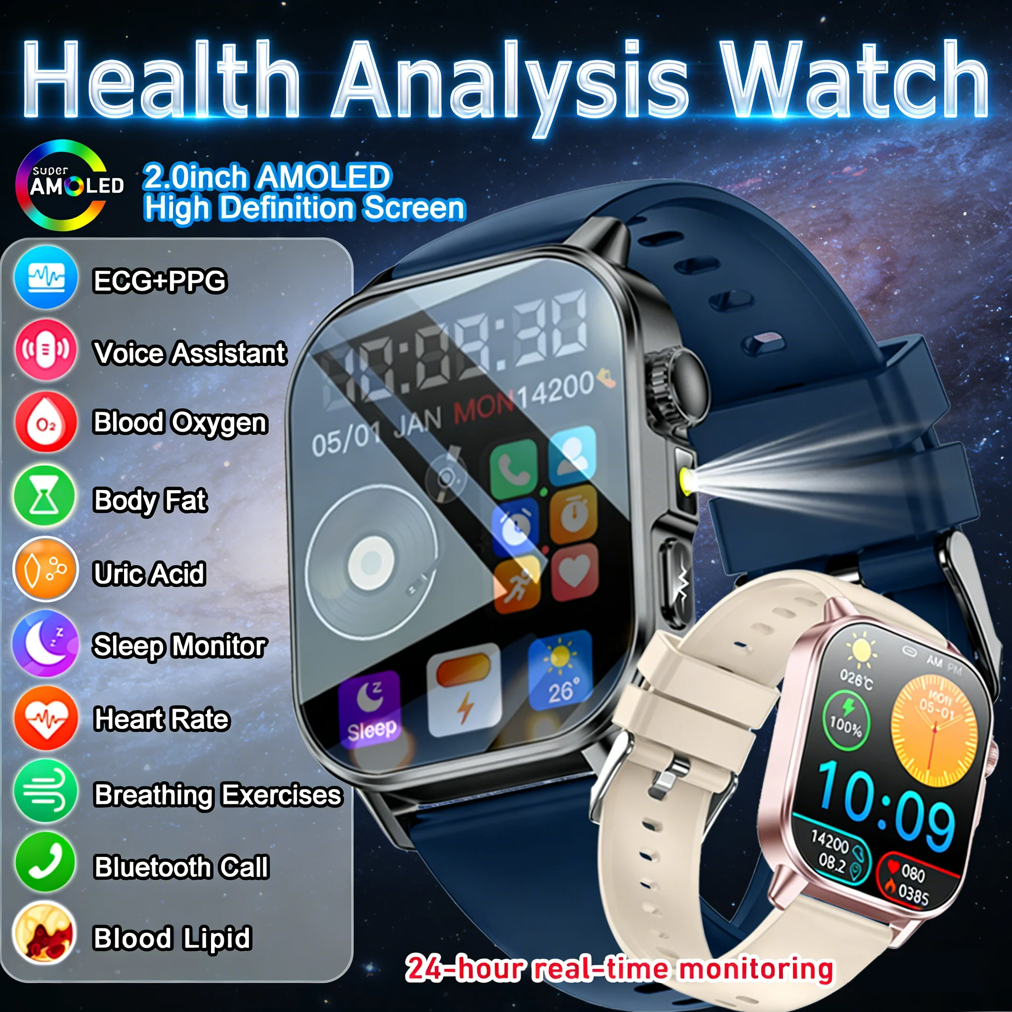 nuevo-reloj-inteligente-ecg-ppg-2026-para-hombre-pantalla-de-201-pulgadas-prueba-de-Acido-Urico-y-lipidos-monitoreo-de-fatiga-llamadas-bluetooth-reloj-inteligente-de-salud-para-mujer