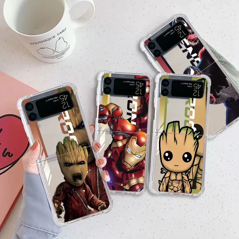 

Чехол-книжка с рисунком Железного Человека-паука для Samsung Galaxy Z 4 3