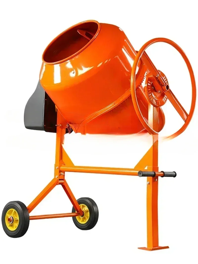 70L-120L Vertical Multi-functional Mixer Cement Feed Wet and Dry Drum Mixer Construction Site Concrete Mixing