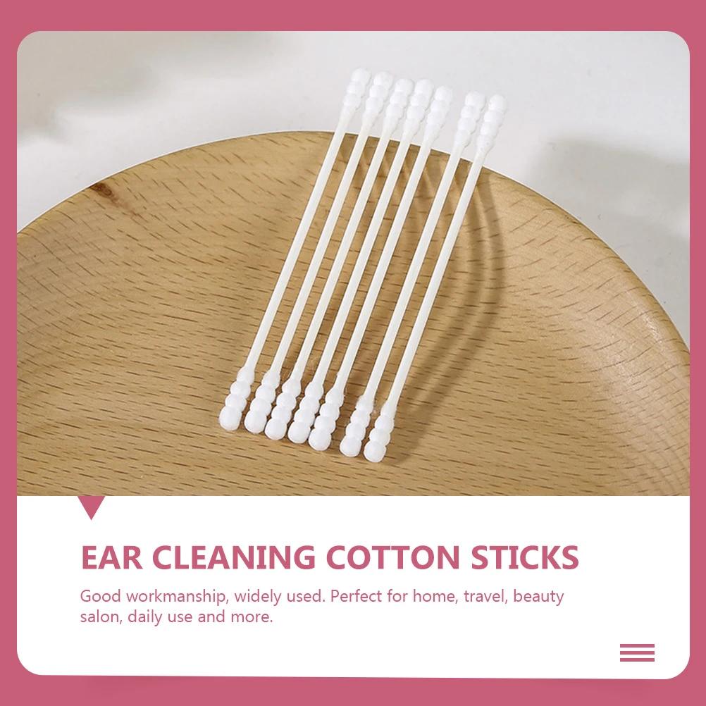 

Cleaning Swabs 4 Boxes Cotton Baby Makeup Pet Buds Ears Child Daily Travel Beauty Salon Non Dropping Skin Friendly Cotton Swabs
