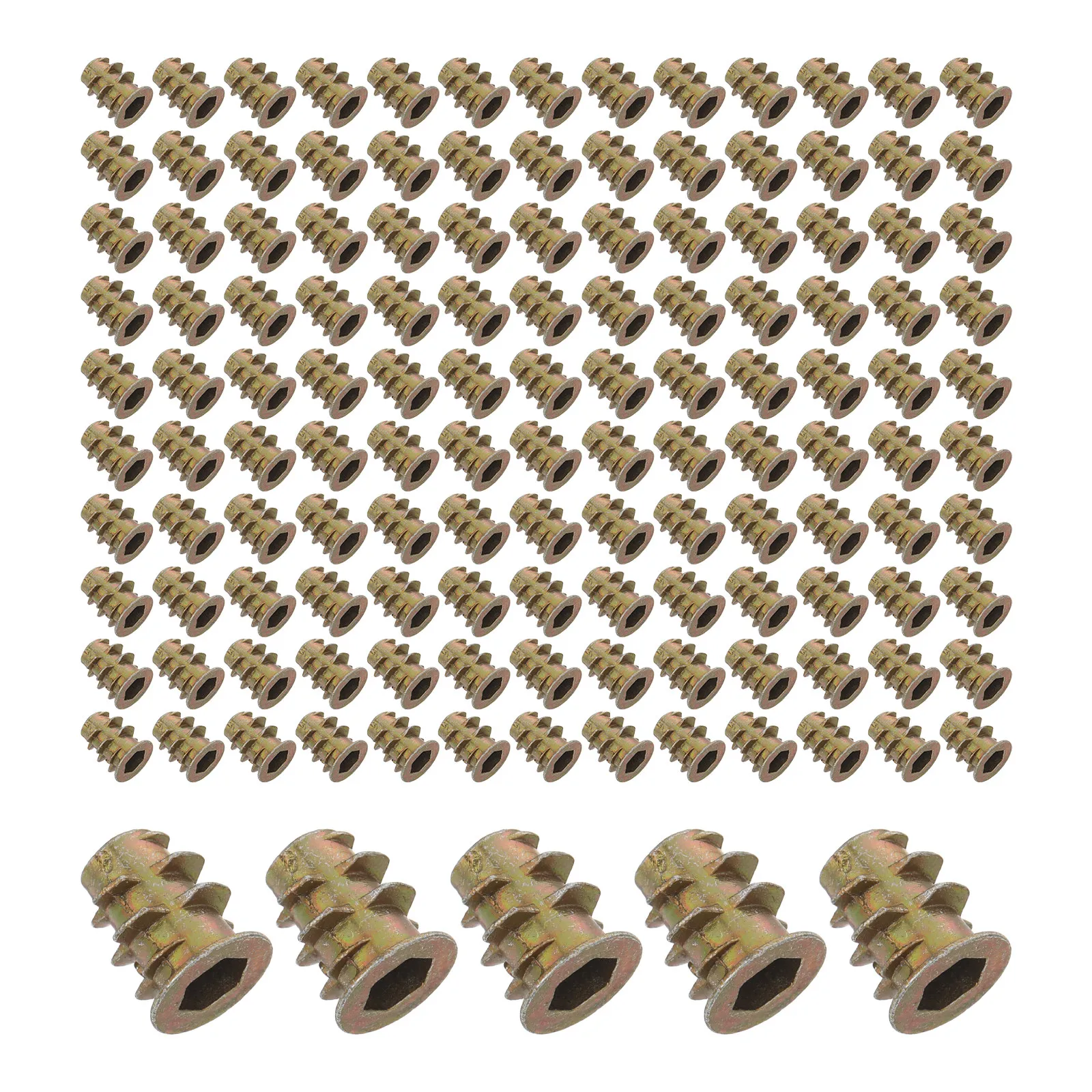 200 Stück Möbelbeschläge Gewin – Furniture Hardware Threaded Inserts Bewertung und Preis