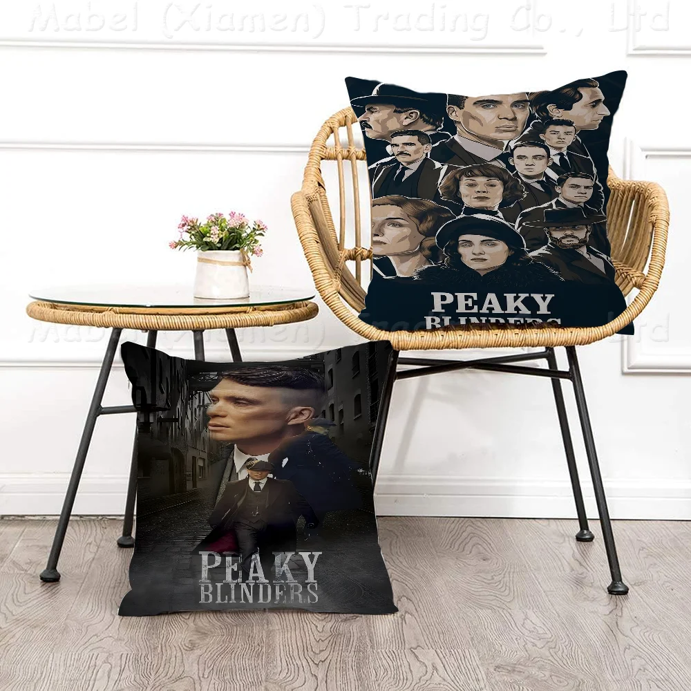 

T-Thomas Shelby Anime Decorative Room Aesthetics Pillow Case Home Decor Bedroom Sofa Bed Couch Pillow Cover 45x45