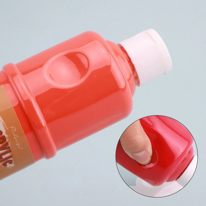 24Colors Acrylic Paint,8.45 Fl Oz./ 250 Ml Artist Painting Supplies  for Wood,Fabric, Canvas，Leather,Paper,Crafts，DIY Hand Drawn