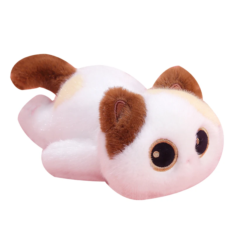 22cm Big Eyes Cat Plush Toy Pet Kitten Plush Doll High Quality Exquisite Cat Soft Comfortable Pillow Birthday Gift