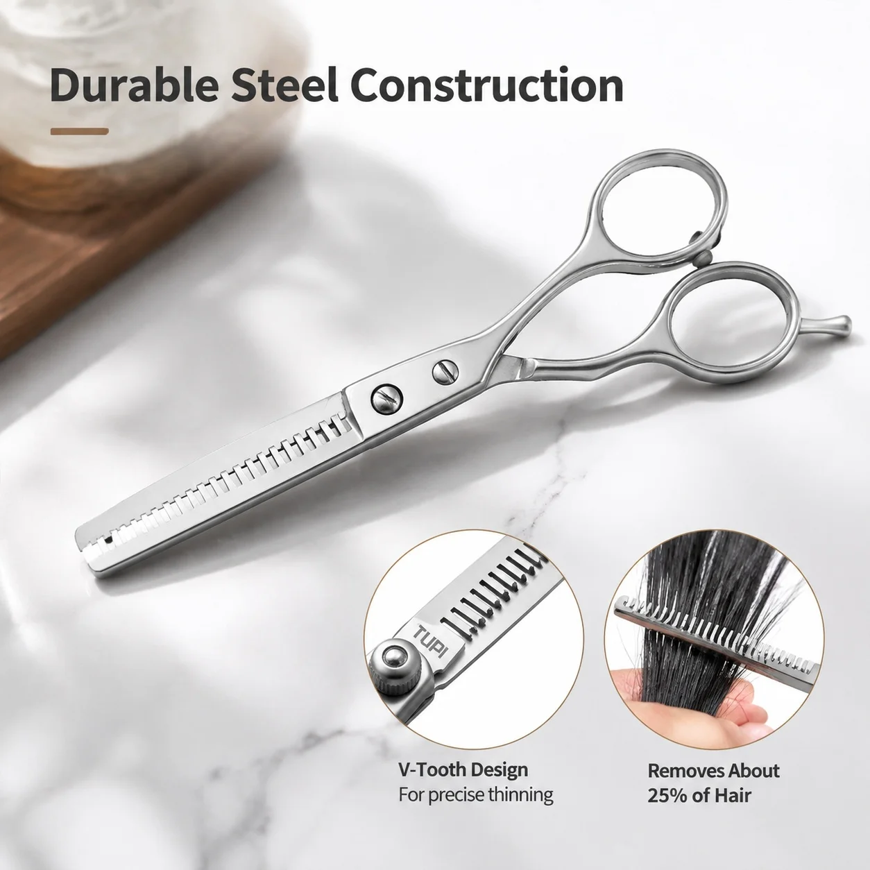6/6.5 Inch Professional Hairdressing Haircut Scissors Set High Quality Barber Shop Hairdresser Cutting Thinning Tools for Salon