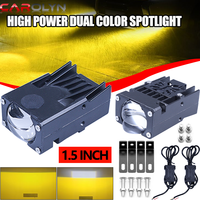 Car Grile LED Light Pods Car Front Headlight 280W Motorcycle ATV UTV Projector Lens Car Fog Offroad 68000LM with Fan High Power