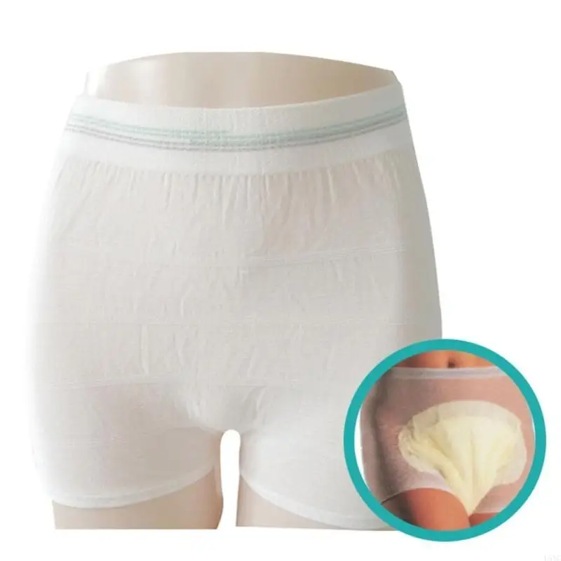L5YC 10 stuks wegwerp damesondergoed mesh boxershorts slipje voor veilig en hygiënisch gebruik tijdens reizen of