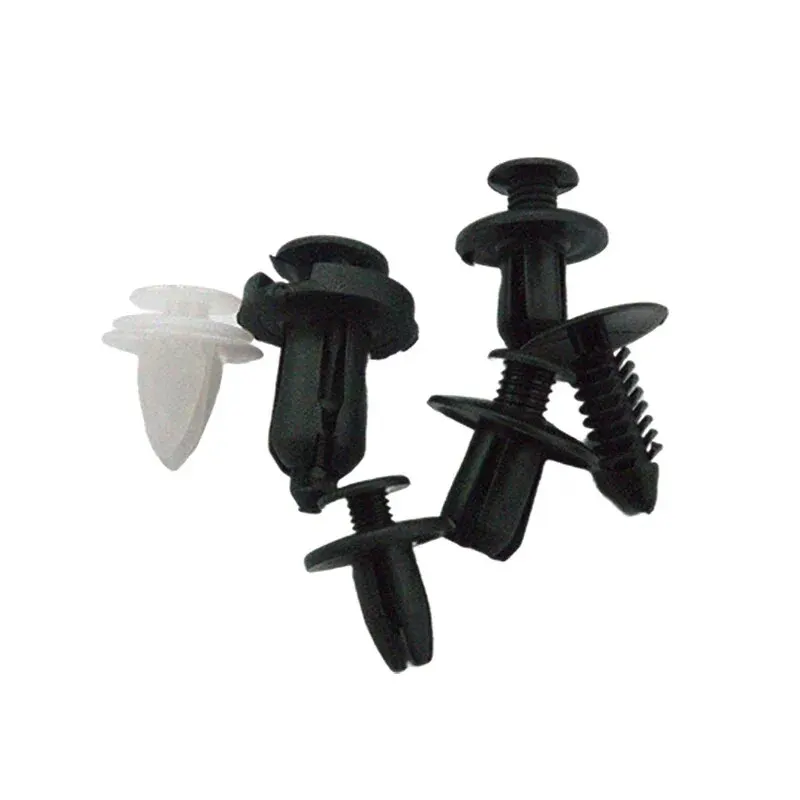 SEAMETAL 100 stücke Auto Fastener Clip Kit Fender Rivet Clips Auto Körper Push Retainer Pin Niet Stoßstange Tür Trim Panel Retainer clips – Detail 9