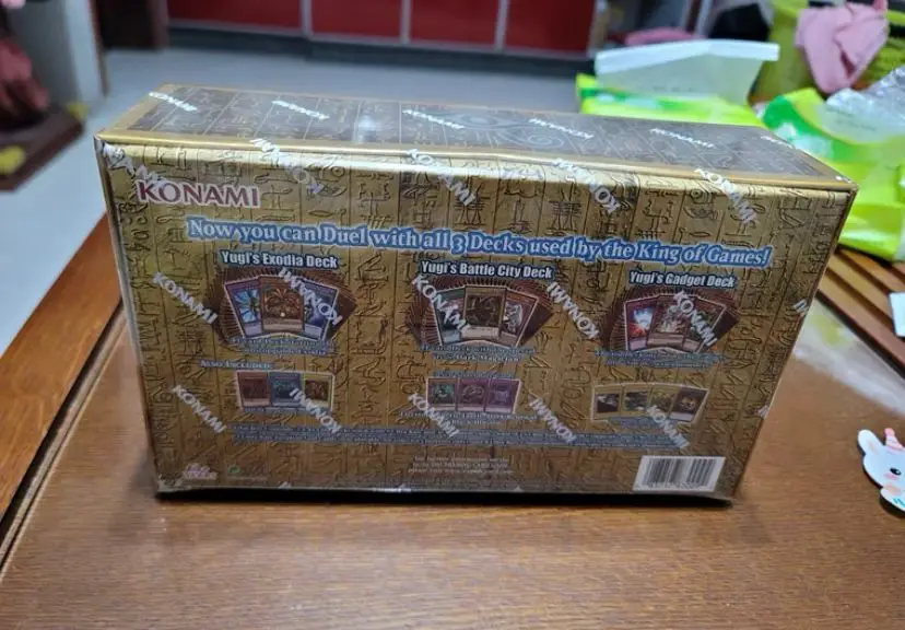 Yugioh YUGI\'S LEGENDARY DECKS 1 Box 3 DECKS - EXODIA DECK & EGYPTIAN GODS SET!