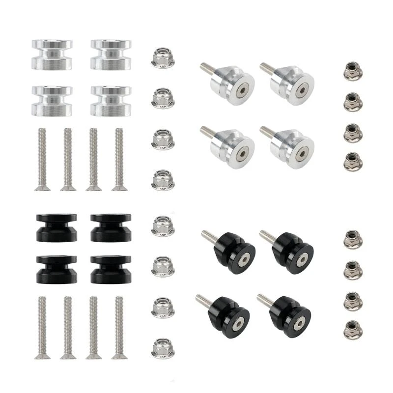 Motorcycle Top Case Bracket Base Plate Bushing Pad Buckle Spacers Tail Box Rear Trunk Luggage Case Side Box Bracket Accessories