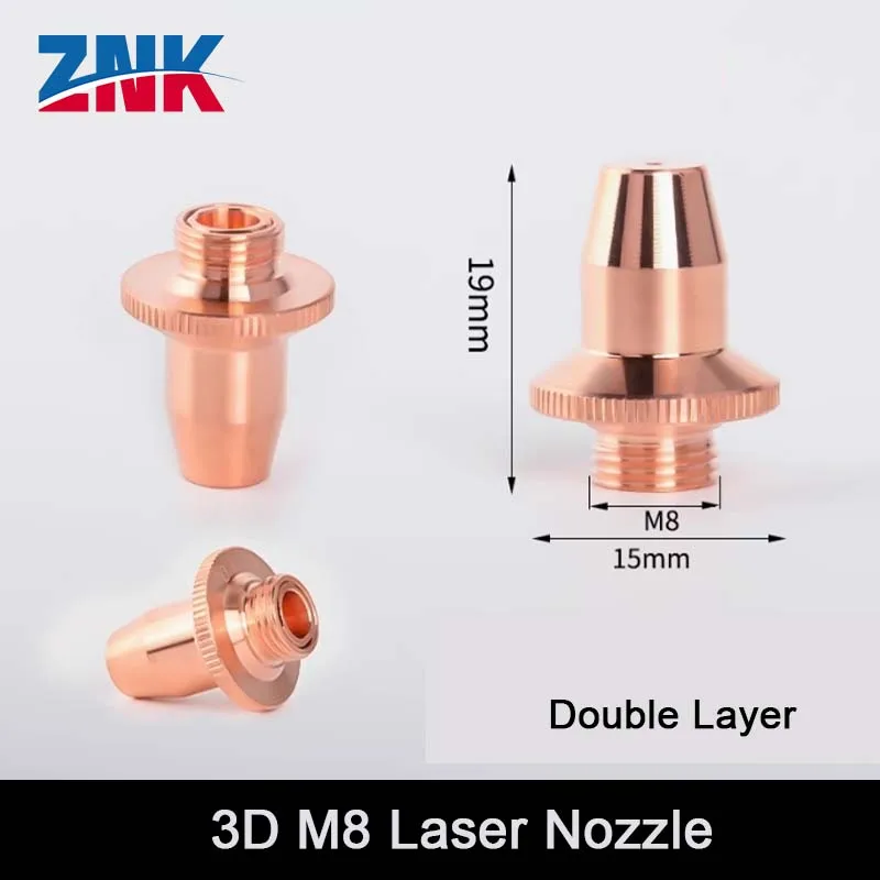 ZNK-Buses de découpe laser Ospri 3D M8, tube en cuivre, simple/double couche 1.0-4.0 pour coupe-tuyau Ospri