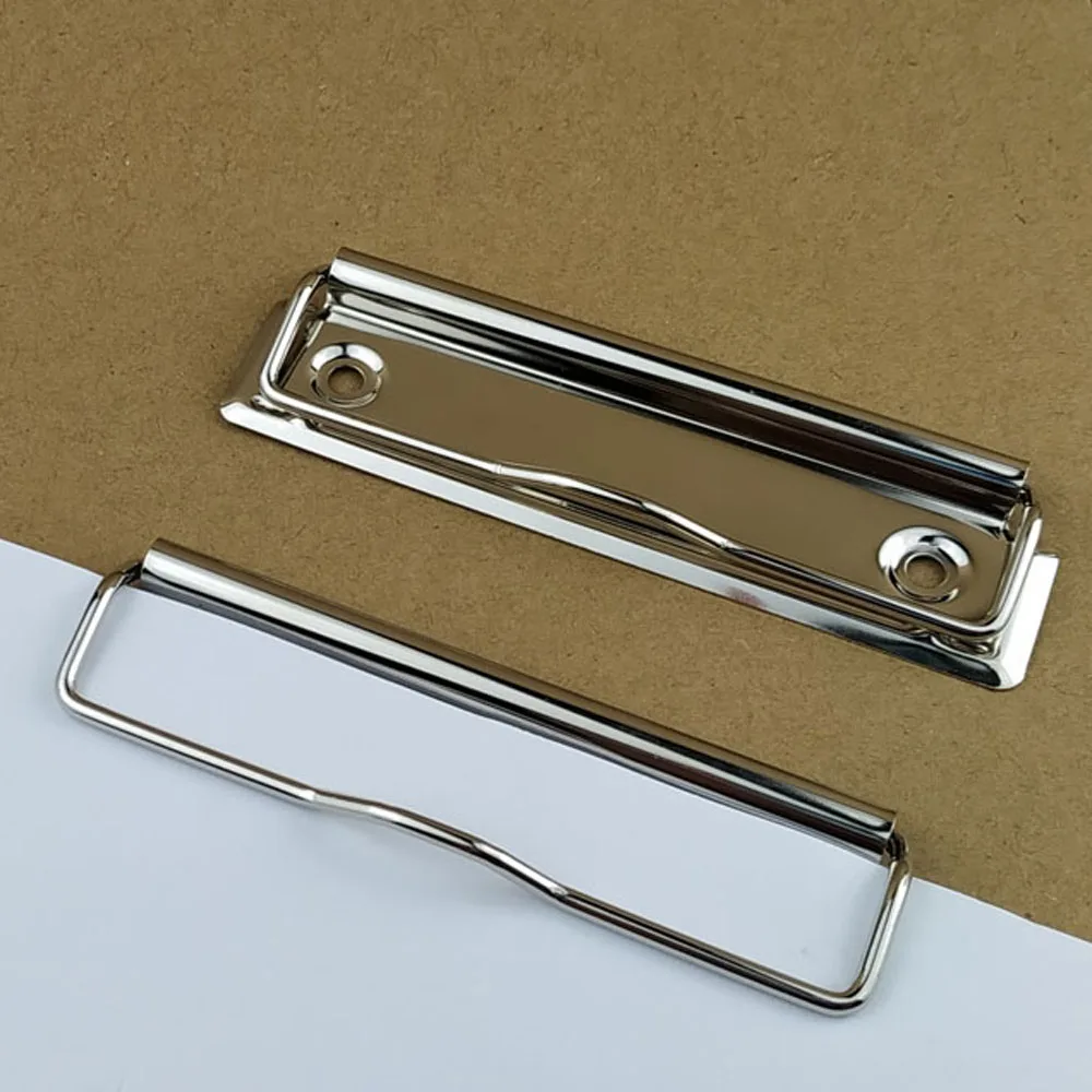 10 teile/los Metall Bord Clips Tragbare 10cm Schule Büro Zeichnung Schreiben Frühling Ordner Büro Liefert Binder Zeichnung Bord Clip