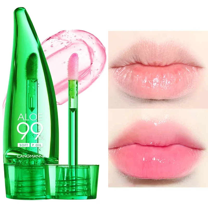 Hydraterende Lippenbalsem Blijvende Natuurlijke Aloë Vera Lipgloss Kleur Stemming Veranderende Waterdichte Temperatuurverandering Lip Tint Cosmetica