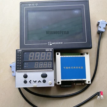 ACF repair LCD screen equipment impact pressing machine control system touch temperature controller PLC logic
