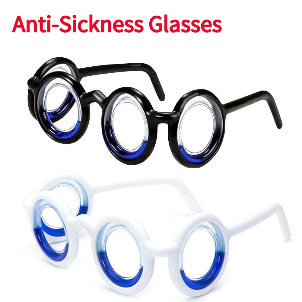 

Anti-Sickness Glasses Without Len Motion Sickness Glasses Lightweight Folding Anti Vertigo Glasses for Adult Kids Outdoor Travel