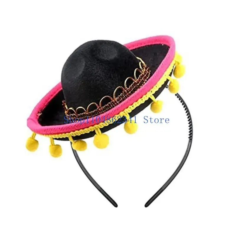 5asd Cincodemayo Hat Hairband Kids Part