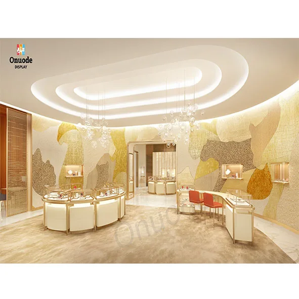 

Custom.Luxury Watch Store Interior Design and Display Cabinet Custom Kiosk Solution for Shopping Malls & Watch Store Display