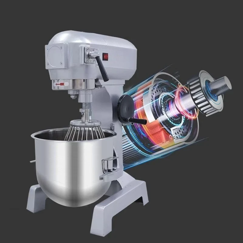 20L/30L Commercial Electric Stainless Steel 1500W Multi-Function Stand Mixer-Egg Beater Cream Whipper Easy Clean 1 Year