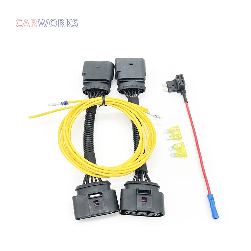 FaceLift Headlight Conversion Upgrade Wiring Harness For VW Transporter T5 To T5.1 Adaptor Connector