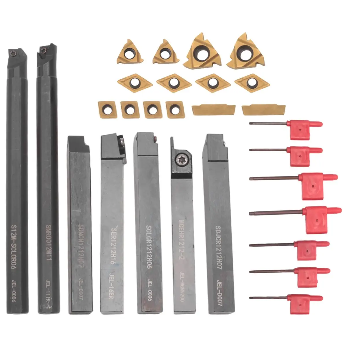 a60i]-lathe-threading-tool-set-21-pieces-7-pcs-1-2inch-turning-shank-boring-bars-with-14-pcs-indexable-carbide-inserts-b