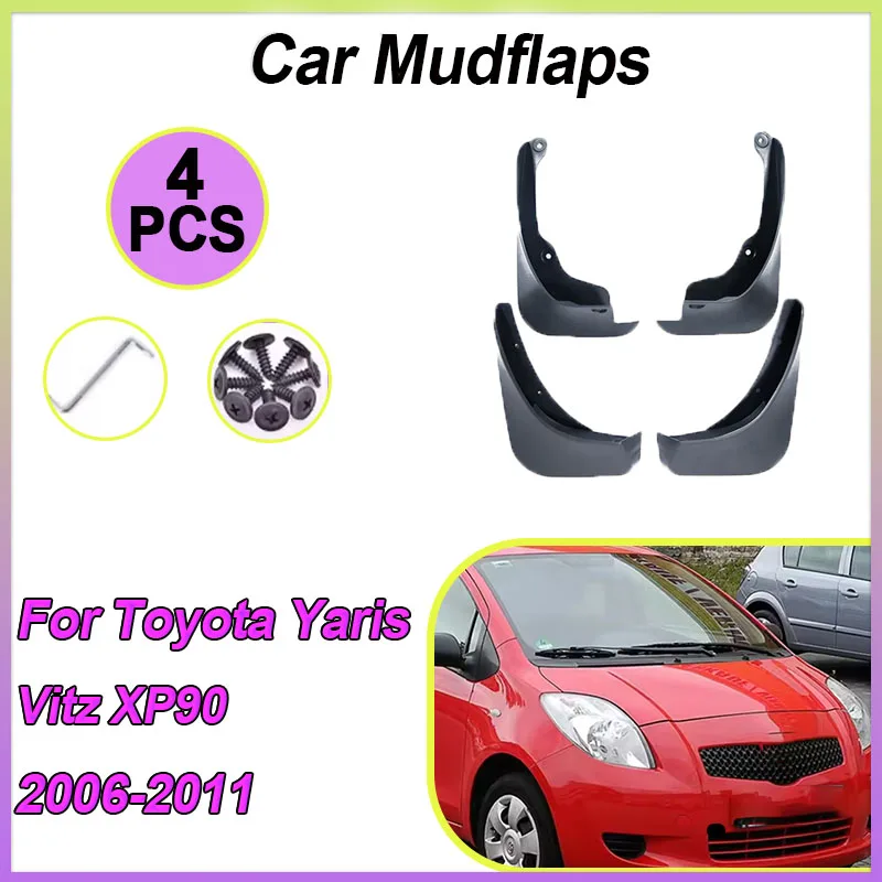 

Для Toyota Yaris Vitz XP90 2006-2011 2007 хэтчбек автомобильные брызговики брызговики заднее крыло брызговики автоаксессуары