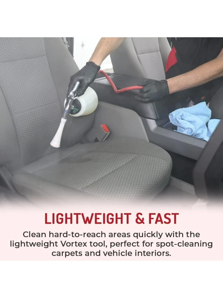 Vortex Cleaning Gun - Quickly Blasts Dirt and Dust from Surface - Works with Air Compressor (Vortex I)