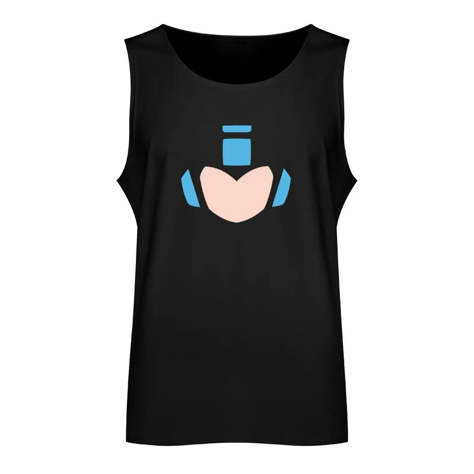 Mega Man Tank Top Men's summer t-shirt sleeveless vest men cute tops image 2