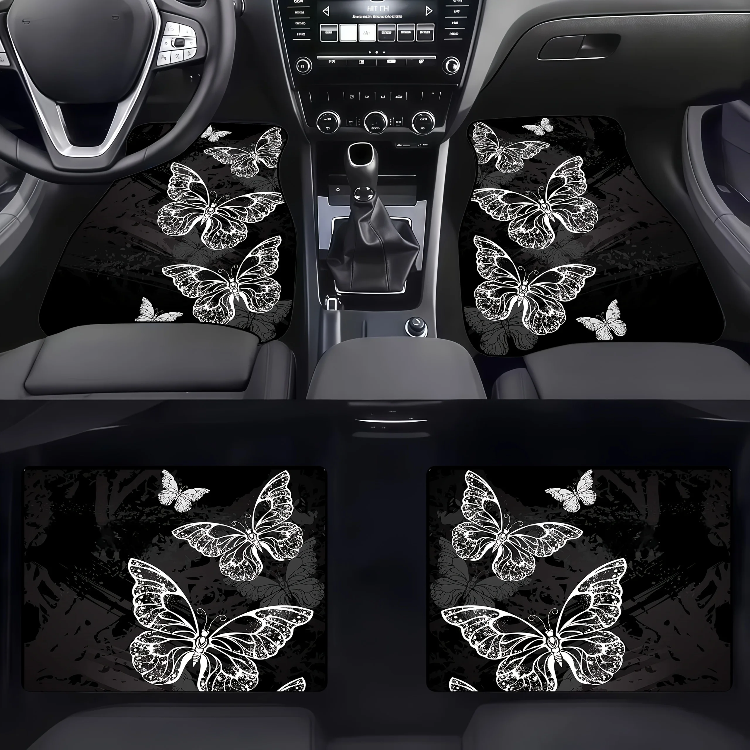 Interior Design Experience - Tappetini per auto da 4 pezzi