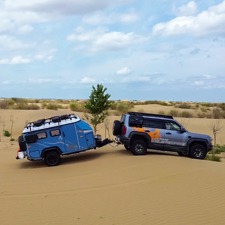 Neuestes Design Off Road RV Camping Trailer mit Badezimmer CaravanRV Trailer Camper