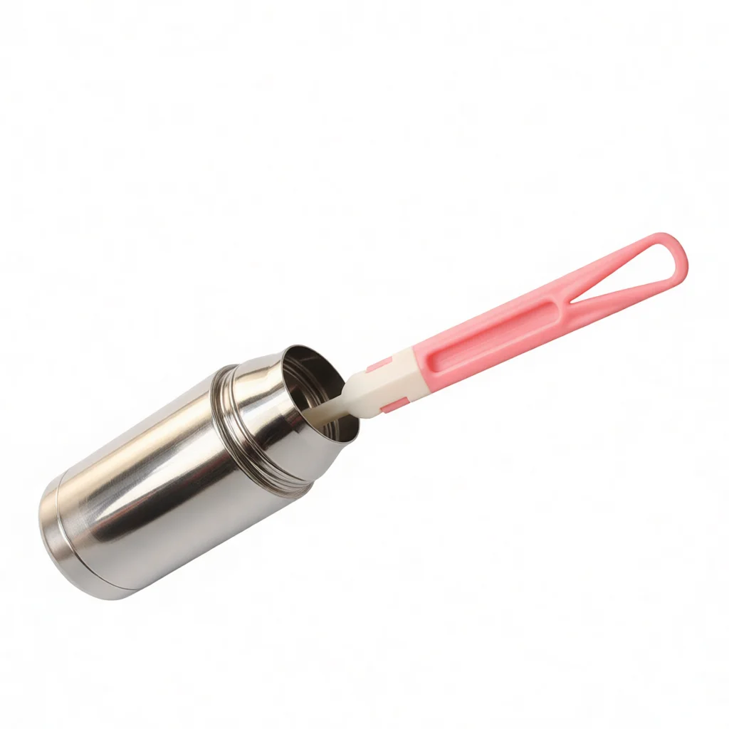 Kitchen Scrubber Sponge Brush For Water Bottle Mug Glassware Narrow Container Deep Cleaning Tool Durable Home Washing Supply
