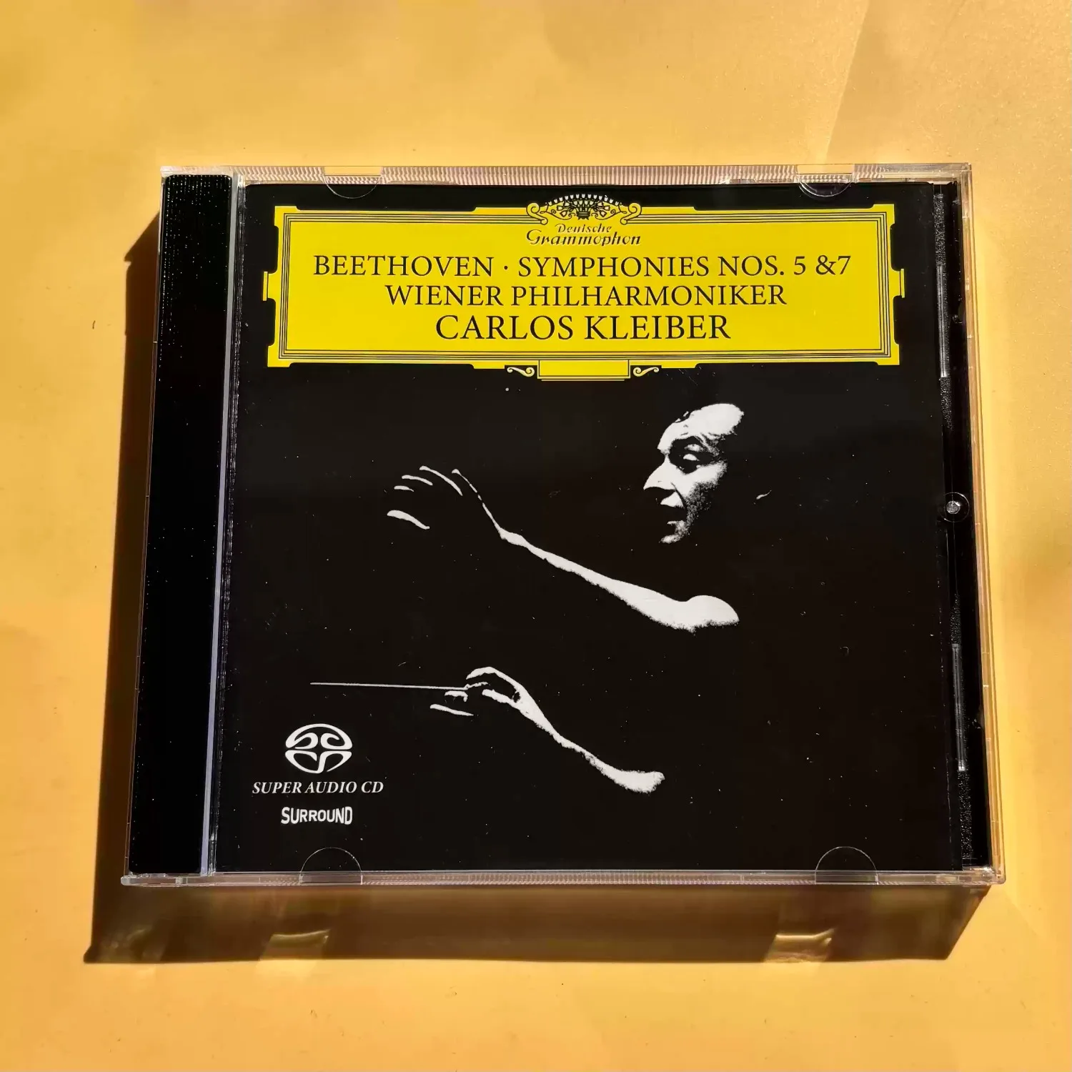 Carlos Kleiber "Sinfonías 5 y 7 de Beethoven" SACD Wiener Philharmoniker Obras Maestras Orquestrales Atemporales DG Classical