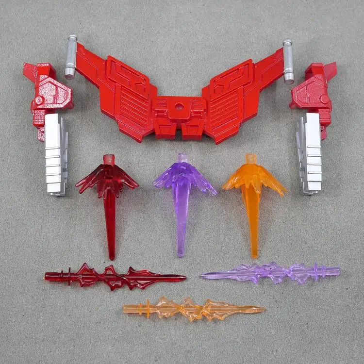 Transparent Orion Pax Weapon Accessories IDW Series 6 Collectible Toys  Replica Set Scout Level Optimus Prime