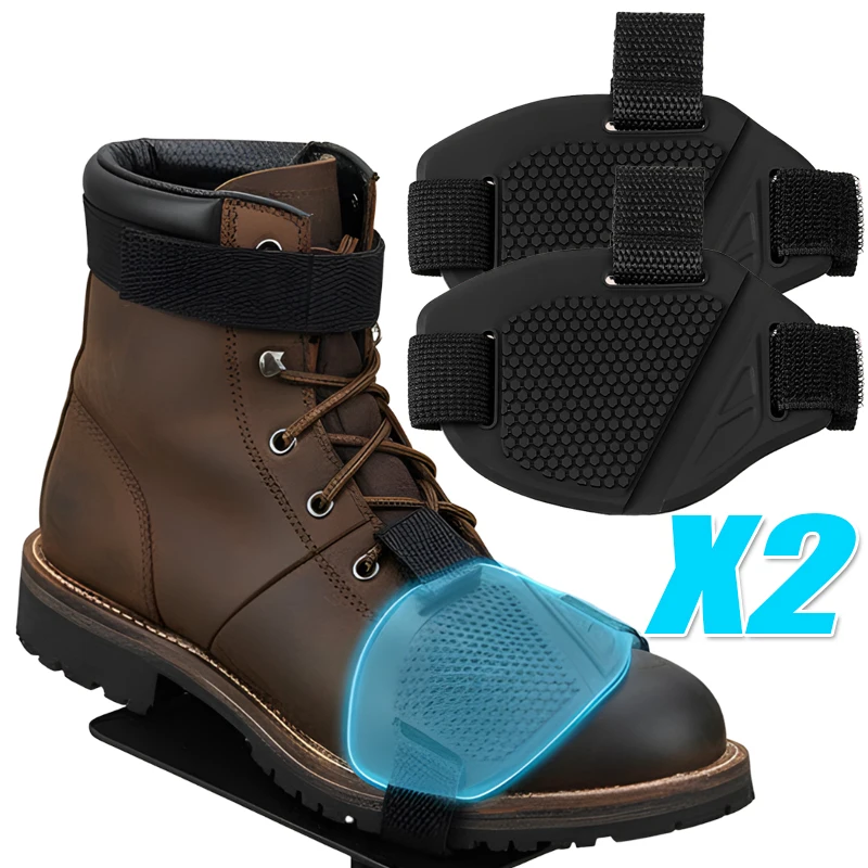 

Non-slip Adjustable Riding Motorcycle Accessories 1/2pcs Motorcycle Gearshift Bootie Pads Gear Shoe Covers Lightweight Boots
