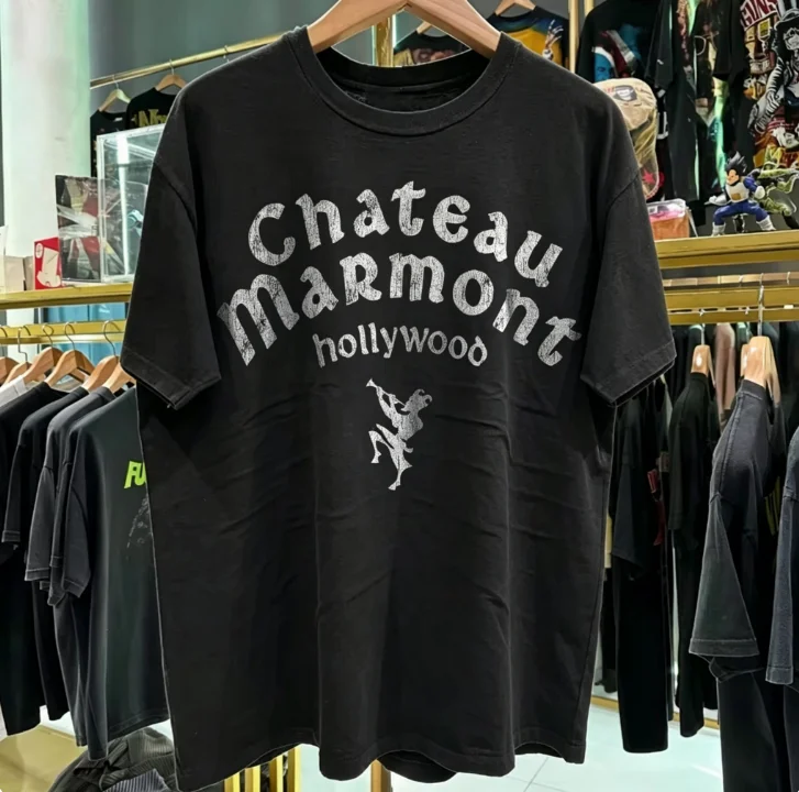 2026 Men Black Vintage Distressed Figure Graphic T Shirt Front Print O-neck Short Sleeve Retro Casual Tees For Men