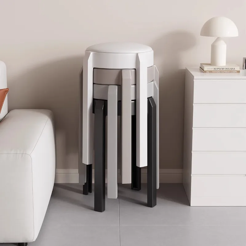 Stool Soft Bag Round Stool Dining Chair Stackable Dining Table Stool Household Chair Windmill Stool Dining Table Chair