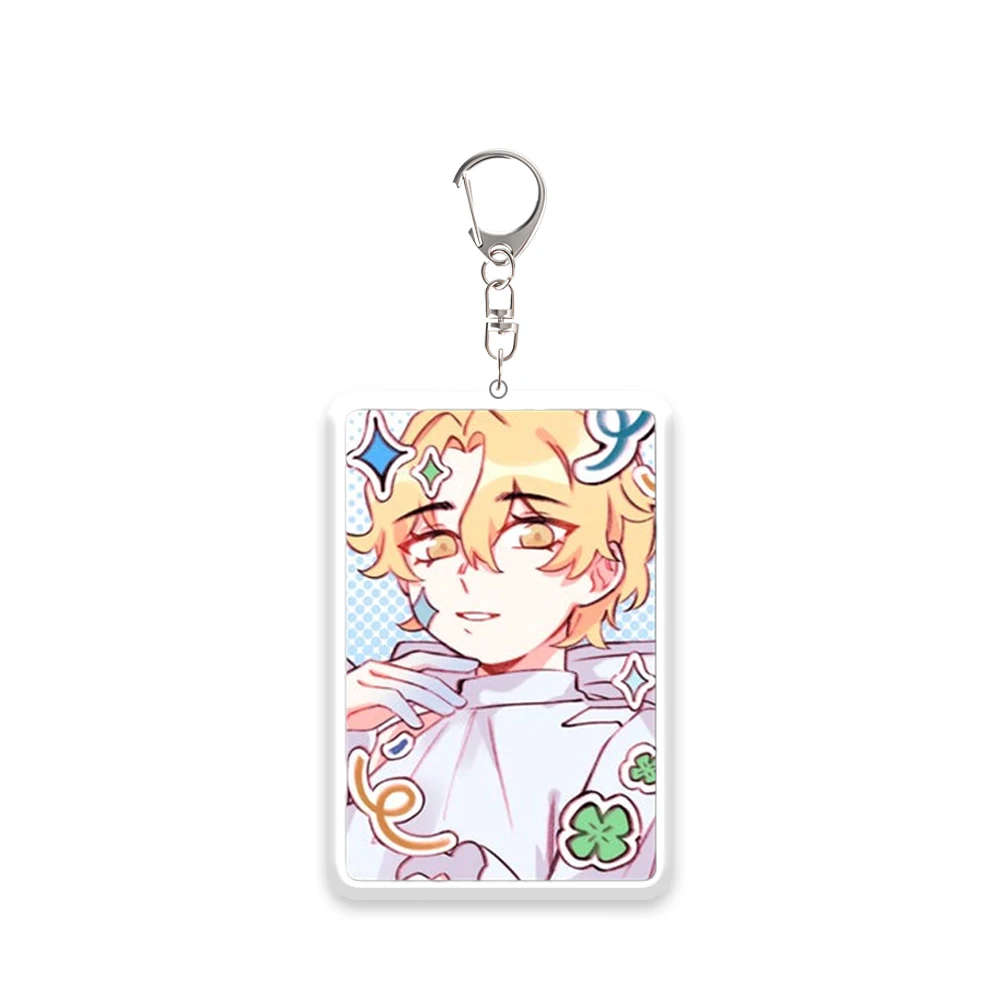 ルカ・イヴァン・ミジ・ヒョナ Qバージョン アクリルキーホルダー エイリアンステージ周辺機器 学生用バックパック 高価値ペンダント装飾ギフト