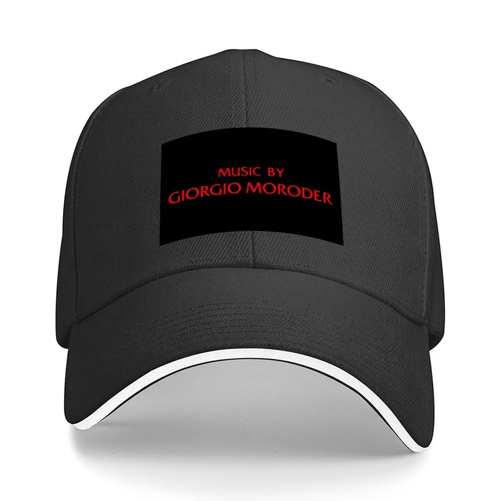 

MUSIC BY Giorgio Moroder Baseball Cap designer cap fishing hat Hip Hop Luxury Cap Men Women's