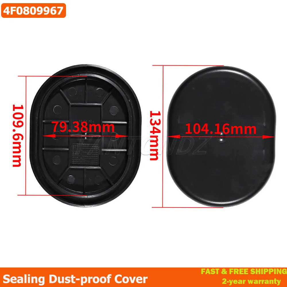 1Pc Parafango Anteriore Liner Spina di Copertura Ruota Parafango Interno Tappo Decorativo Per Audi A6 C6 2005-2011 Modelli 4F 0809967   4 F0 809 967