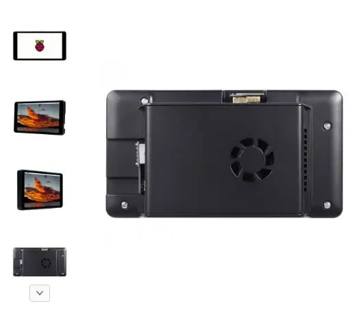 Waveshare 5.5inch HDMI AMOLED (with case A),5.5inch Capacitive Touch AMOLED Display,with Protection Case,1080×1920,HDMI