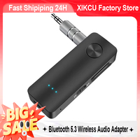 XIKCU Bluetooth Audio Receiver Transmitter Stereo Handsfree Call 3.5mm AUX Jack USB Dongle Wireless Adapter For TV PC Car Kit