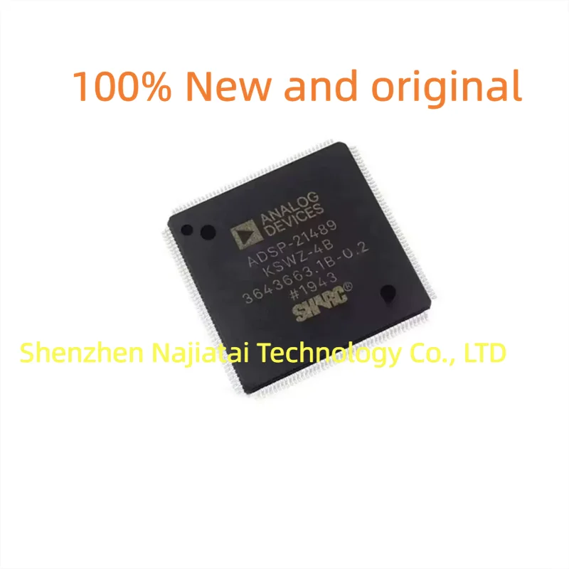 

1PCS/LOT 100% New Original ADSP-21489KSWZ-4B ADSP-21489KSWZ ADSP-21489 LQFP176 IC Chip