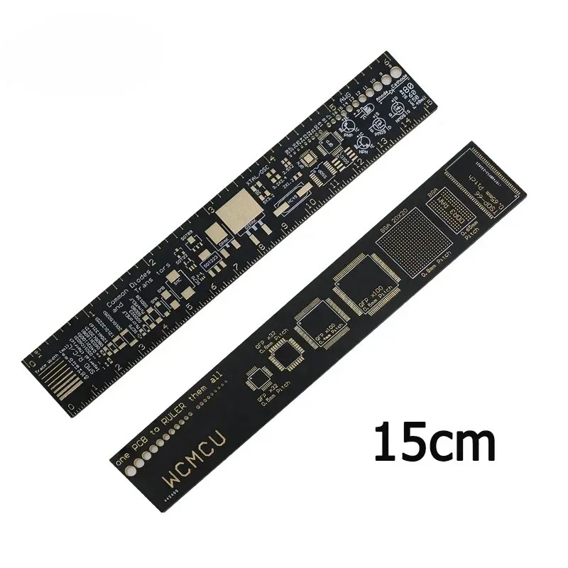 Linijka do PCB 15CM 20CM 25CM Wielofunkcyjne narzędzie pomiarowe Rezystor Kondensator Układ scalony IC SMD Dioda Tranzystor Obudowa PCB dla Arduino