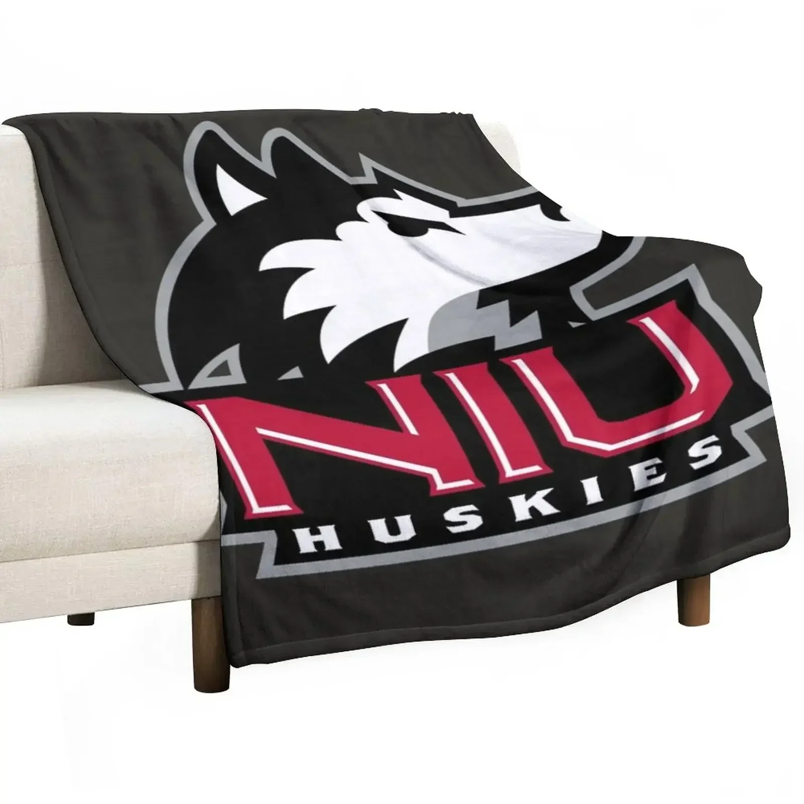 

Northern Illinois Huskies Throw Blanket Soft Plaid Luxury Thicken Decorative Sofa Blankets