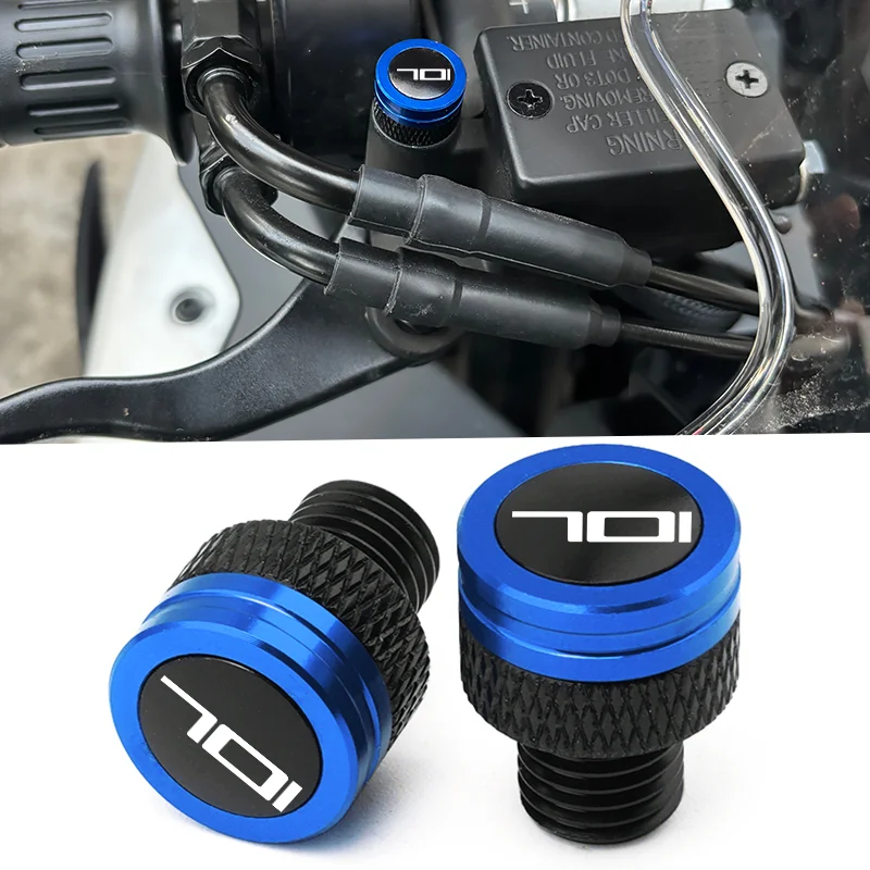 

For Husqvarna SVARTPILEN 701 401 Norden 901 Svartpilen401 Motorcycle CNC Mirrors Hole Plug Screws Caps Thread Bolt Aceessories