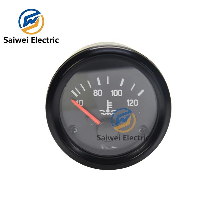 12V 24V 40-120C  Water Temperature Gauge Diesel Generator Set Parts