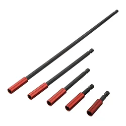 1pc 50-300mm Quick Release Bit Holder Long Handle Screwdriver Tip Holder 1/4